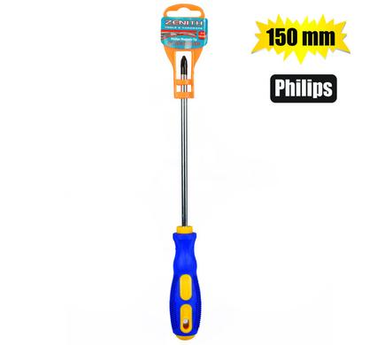 Screwdriver philips 6x150mm rub-grp m-tp