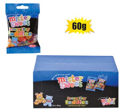 Sweet gummy ms teeny tiny teds 60g (th)