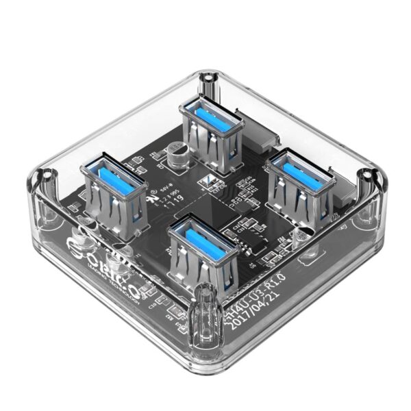 ORICO 4 Port USB3.0 Transparent Hub