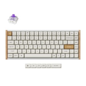 Keychron K2 HE Wireless Special Edition Magnetic Custom Keyboard | NEBULA Switch – White